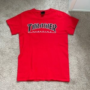 Red Thrasher T-Shirt (W)